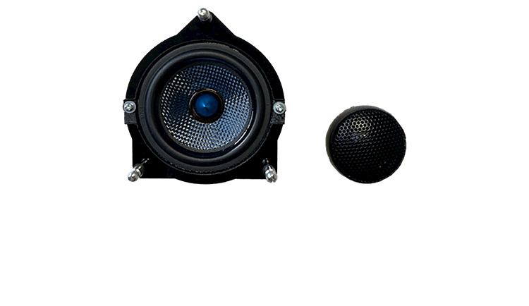 Front 3inch 2way speaker system