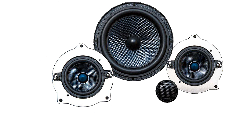 Front 6-3-1inch 3way & 3inch Center speaker system